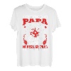 Feuerwehrspruch Vatertag Feuerwehrmann Papa Feuerwehr T-Shirt