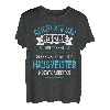 Herren Hausmeister TShirt lustig Spruch Majestät Werkzeug Witziges T-Shirt