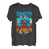 Daddy By Day Gaming By Night Videospiele Dad Father T-Shirt