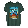 Daddy By Day Gaming By Night Videospiele Dad Father T-Shirt