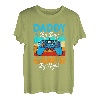 Daddy By Day Gaming By Night Videospiele Dad Father T-Shirt
