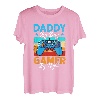 Daddy By Day Gaming By Night Videospiele Dad Father T-Shirt