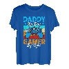 Daddy By Day Gaming By Night Videospiele Dad Father T-Shirt