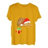 Süßer Igel Weihnachtsmann Kostüm Weihnachten Xmas 2019 Shirt T-Shirt