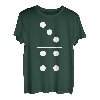 Fasching & Karneval - 3/4 Domino Stein Kostüm T-Shirt