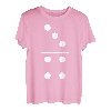 Fasching & Karneval - 3/4 Domino Stein Kostüm T-Shirt