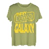 Herren Nerdig Bester Papa der Galaxis Geschenk zum Vatertag T-Shirt
