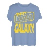 Herren Nerdig Bester Papa der Galaxis Geschenk zum Vatertag T-Shirt
