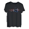 Krankenschwester Arzt Stethoskop Ärzteschaft Herzschlag T-Shirt