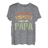 Herren Meine Lieblingsdrillinge nennen mich Papa T-Shirt