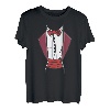 Herren Gentleman Anzug mit einer Fliege lustiges Motiv für Männer T-Shirt