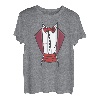 Herren Gentleman Anzug mit einer Fliege lustiges Motiv für Männer T-Shirt
