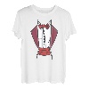 Herren Gentleman Anzug mit einer Fliege lustiges Motiv für Männer T-Shirt