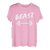 Herren Vater Sohn Partnerlook Beast Bodybuilding Fitness T-Shirt