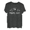 Papa 2022 Herzschlag - Das Daddy Vater T-Shirt