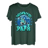 Herren Lustig Snowboard Papa Vatertag Sport Spruch Winterurlaub T-Shirt