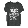 Herren Tattoo Papa Shirt Awesome Dads Have Tattoos & Beards T-Shirt