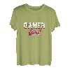 Gamer Girl Süßes Zocker Mädchen Videospiel Zocken Computer T-Shirt
