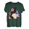 Husky buntes Pop Art Porträt für Hundebesitzer Chukcha Sibe T-Shirt
