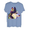 Husky buntes Pop Art Porträt für Hundebesitzer Chukcha Sibe T-Shirt