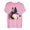 Husky buntes Pop Art Porträt für Hundebesitzer Chukcha Sibe T-Shirt