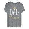 Vater einer Prinzessin, Future Dad Geschenk Neuer Vater T-Shirt