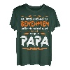 Spruch Ich Versuche Mich Zu Benehmen Papa Vater Sohn Tochter T-Shirt