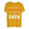 Spruch Ich Versuche Mich Zu Benehmen Papa Vater Sohn Tochter T-Shirt