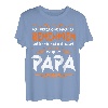 Spruch Ich Versuche Mich Zu Benehmen Papa Vater Sohn Tochter T-Shirt