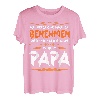Spruch Ich Versuche Mich Zu Benehmen Papa Vater Sohn Tochter T-Shirt