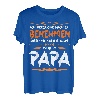 Spruch Ich Versuche Mich Zu Benehmen Papa Vater Sohn Tochter T-Shirt