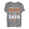 Spruch Ich Versuche Mich Zu Benehmen Papa Vater Sohn Tochter T-Shirt