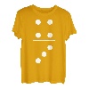 Fasching & Karneval 3/4 Domino Stein Kostüm T-Shirt