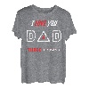 Love You 3000 Outfit Film Zitat - Für Papa T-Shirt