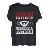 Rough Exterior, Heart Of A Father, Vatertags-Tattoo T-Shirt