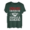 Rough Exterior, Heart Of A Father, Vatertags-Tattoo T-Shirt