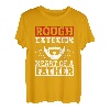 Rough Exterior, Heart Of A Father, Vatertags-Tattoo T-Shirt
