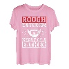 Rough Exterior, Heart Of A Father, Vatertags-Tattoo T-Shirt