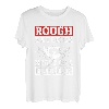 Rough Exterior, Heart Of A Father, Vatertags-Tattoo T-Shirt