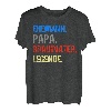 Herren Brautvater Braut Vater Hochzeit Polterabend Geschenk T-Shirt