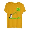Irish Lucky with French Bulldog T-Shirt Französische Bulldogge T-Shirt