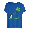 Irish Lucky with French Bulldog T-Shirt Französische Bulldogge T-Shirt