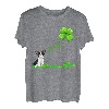Irish Lucky with French Bulldog T-Shirt Französische Bulldogge T-Shirt