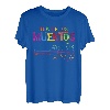 Bunte Gitarre Sugar Skull Day Of Death Dia De Los Muertos T-Shirt