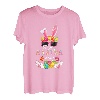 Happy Easter Bunny Sonnenbrille Ostereier Jagd Liebhaber Kinder T-Shirt