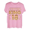 Herren 18. Geburtstag Geschenk Jahrgang 2002 Birthday King Krone T-Shirt