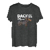 Damen Dackel Mama Hundemama Hundehalterin Hunde Gassi Geschenk T-Shirt