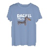Damen Dackel Mama Hundemama Hundehalterin Hunde Gassi Geschenk T-Shirt