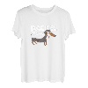 Damen Dackel Mama Hundemama Hundehalterin Hunde Gassi Geschenk T-Shirt