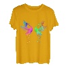 Kranich Blumen Kraniche Storch Vogel Origami Vogelliebhaber T-Shirt